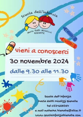 OPEN DAY - Scuola dell'Infanzia